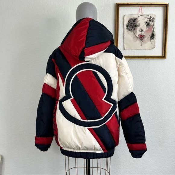 Moncler Other - MONCLER GENIUS 5 Moncler Craig Red White & Blue Down Plunger Jacket